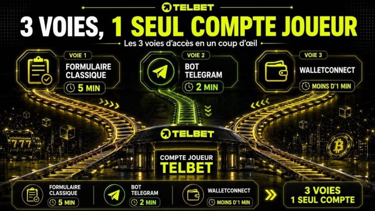 Telbet Casino compte joueur